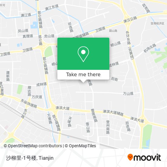 沙柳里-1号楼 map