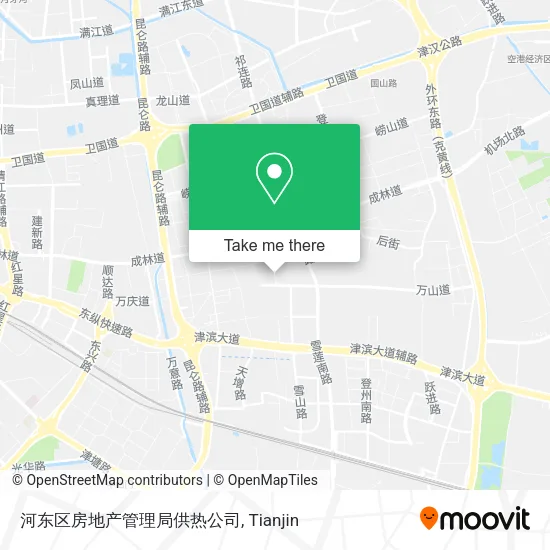 河东区房地产管理局供热公司 map