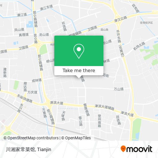 川湘家常菜馆 map