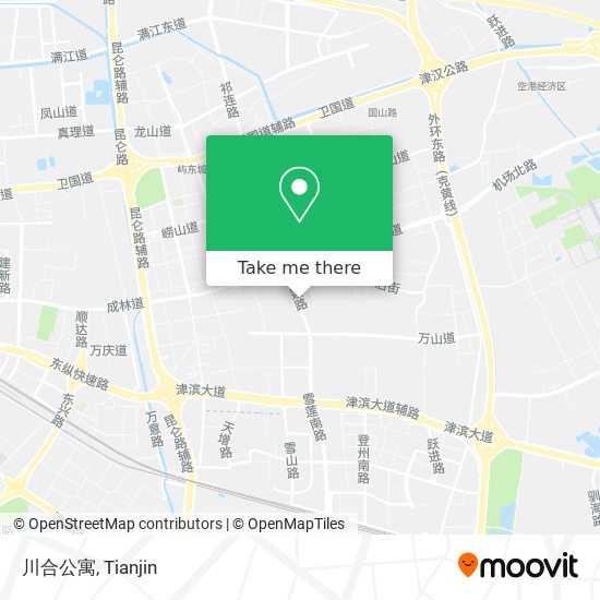 川合公寓 map