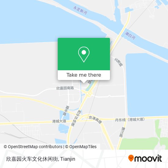欣嘉园火车文化休闲街 map