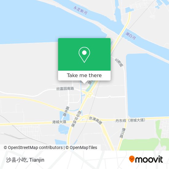 沙县小吃 map