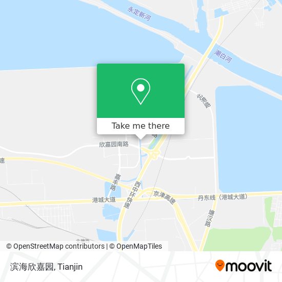 滨海欣嘉园 map