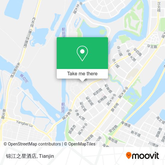 锦江之星酒店 map