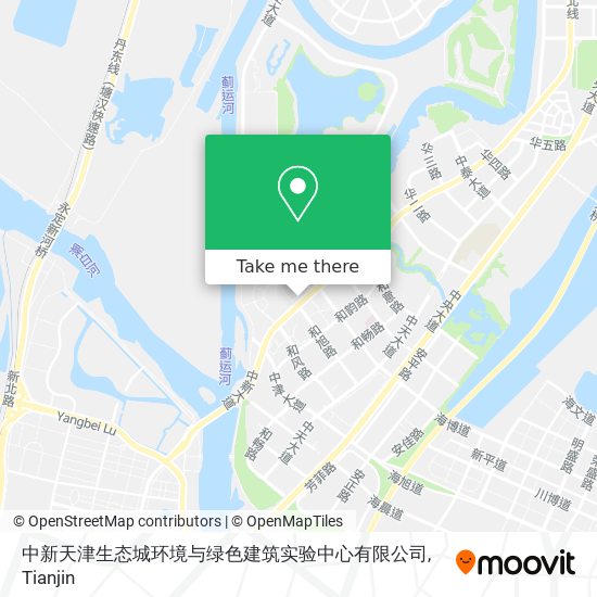 中新天津生态城环境与绿色建筑实验中心有限公司 map