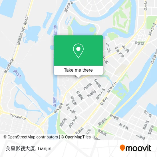 美星影视大厦 map