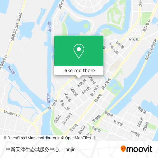 中新天津生态城服务中心 map