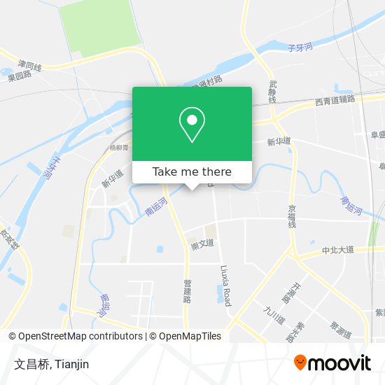 文昌桥 map