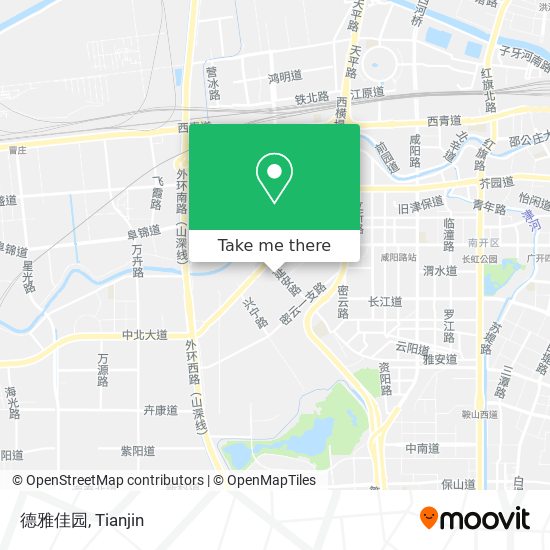 德雅佳园 map