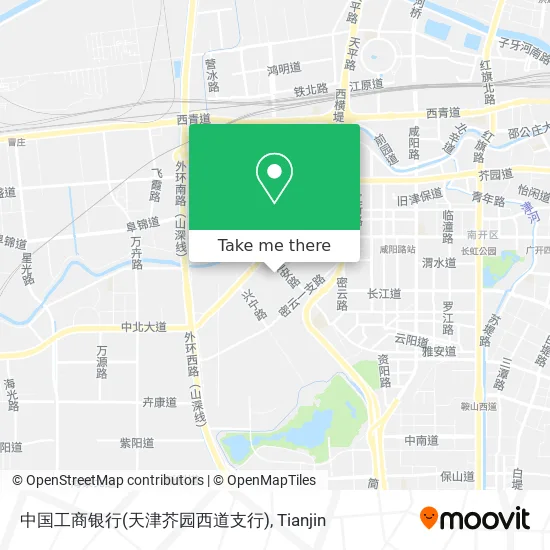 中国工商银行(天津芥园西道支行) map