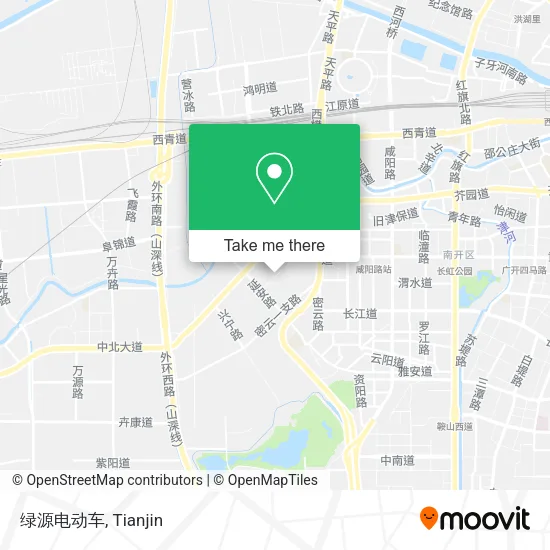 绿源电动车 map