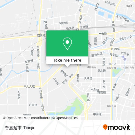 普嘉超市 map