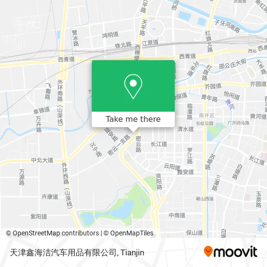 天津鑫海洁汽车用品有限公司 map