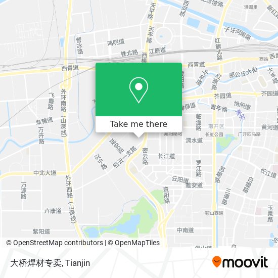 大桥焊材专卖 map