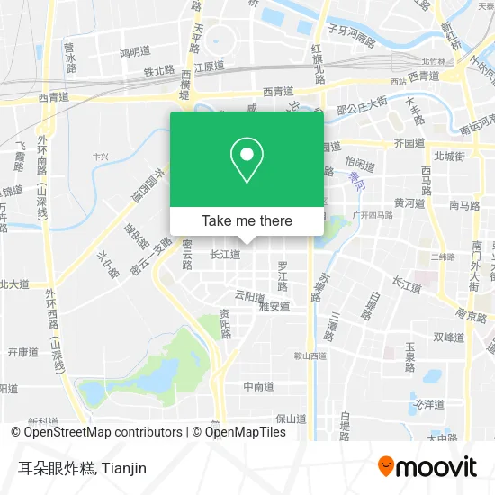 耳朵眼炸糕 map