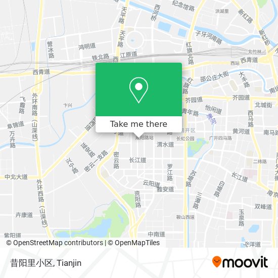 昔阳里小区 map