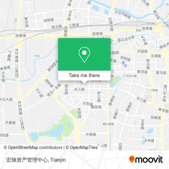 宏驰资产管理中心 map