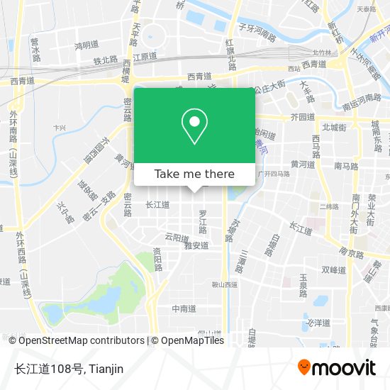 长江道108号 map