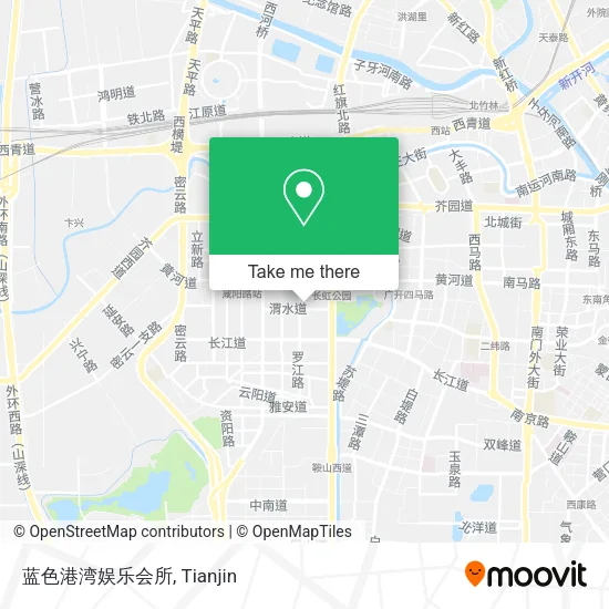 蓝色港湾娱乐会所 map