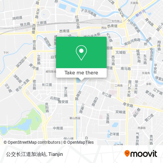 公交长江道加油站 map