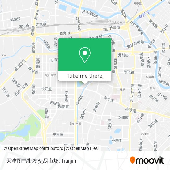 天津图书批发交易市场 map