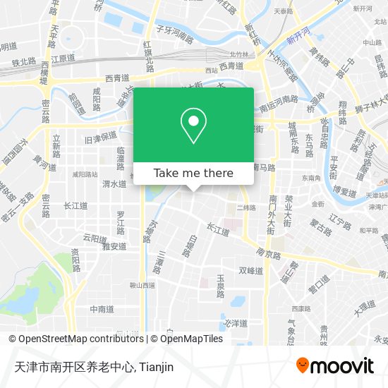 天津市南开区养老中心 map