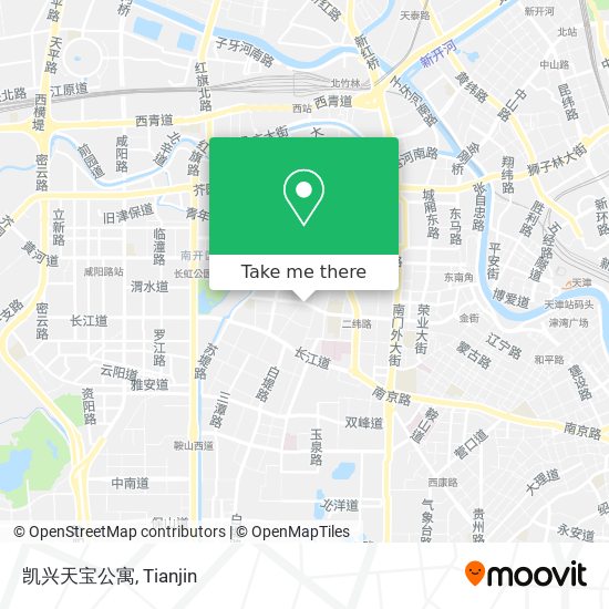 凯兴天宝公寓 map