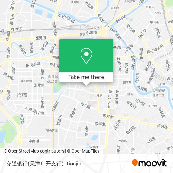交通银行(天津广开支行) map