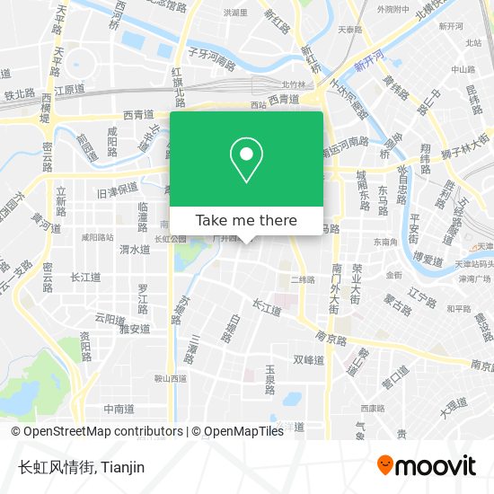长虹风情街 map