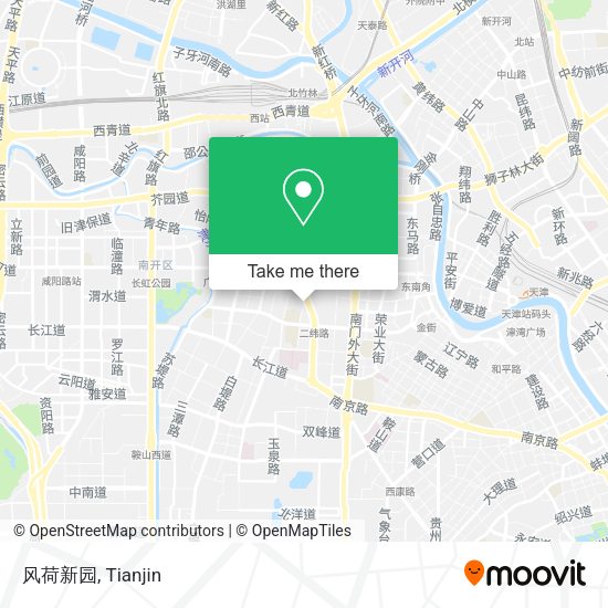 风荷新园 map