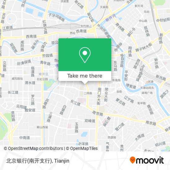 北京银行(南开支行) map