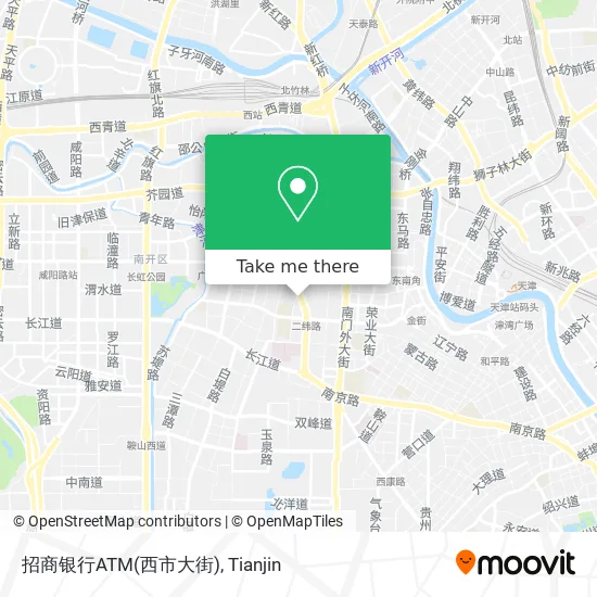 招商银行ATM(西市大街) map