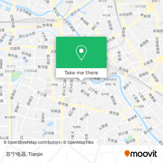 苏宁电器 map