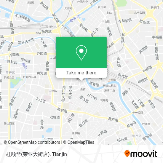 桂顺斋(荣业大街店) map