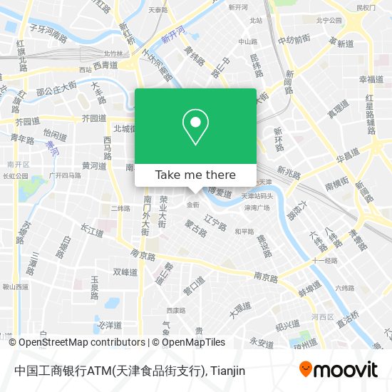 中国工商银行ATM(天津食品街支行) map