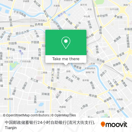 中国邮政储蓄银行24小时自助银行(清河大街支行) map