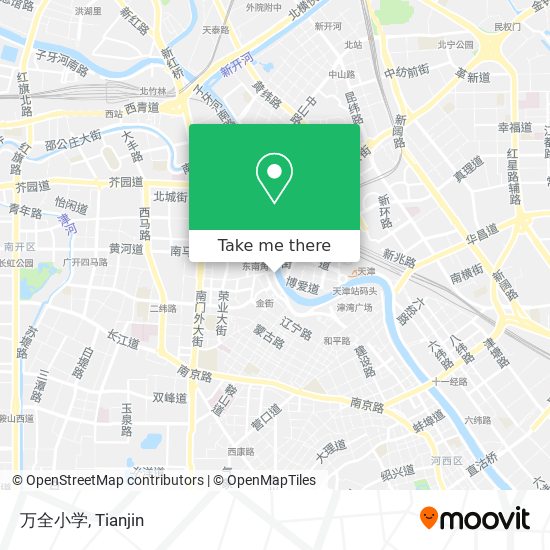万全小学 map