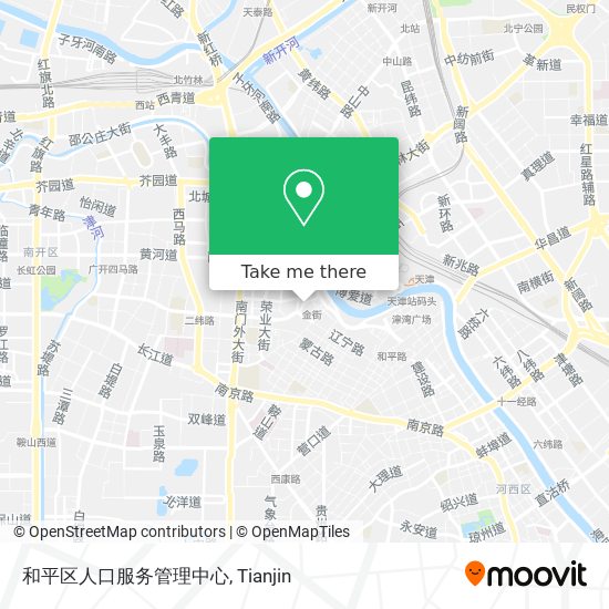 和平区人口服务管理中心 map