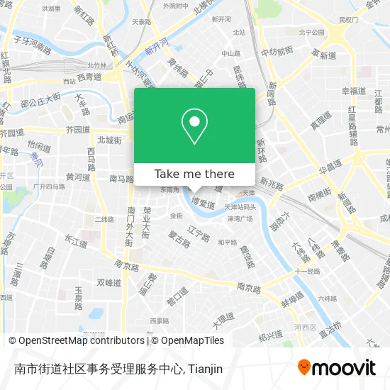 南市街道社区事务受理服务中心 map