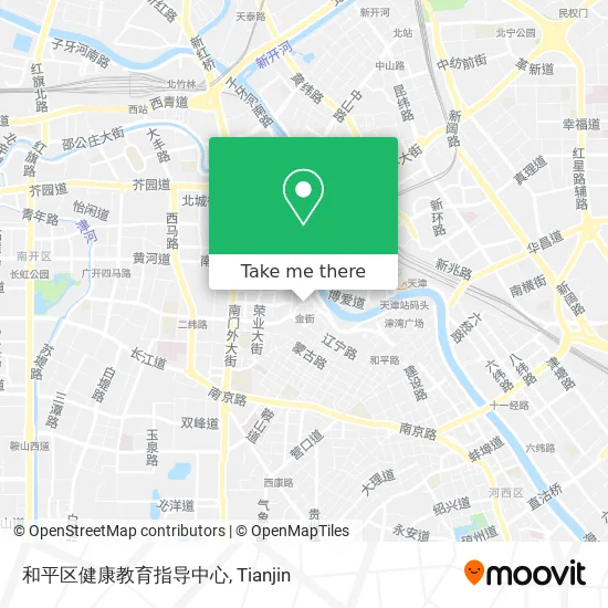 和平区健康教育指导中心 map