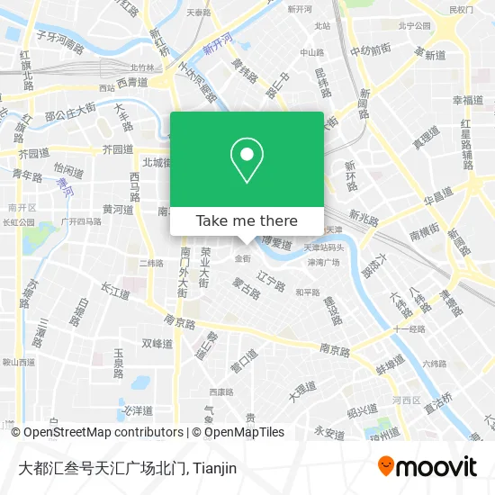 大都汇叁号天汇广场北门 map