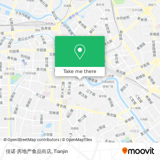 佳诺·房地产食品街店 map
