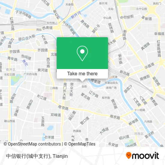 中信银行(城中支行) map