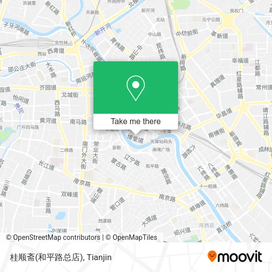 桂顺斋(和平路总店) map