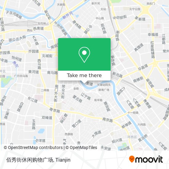 佰秀街休闲购物广场 map