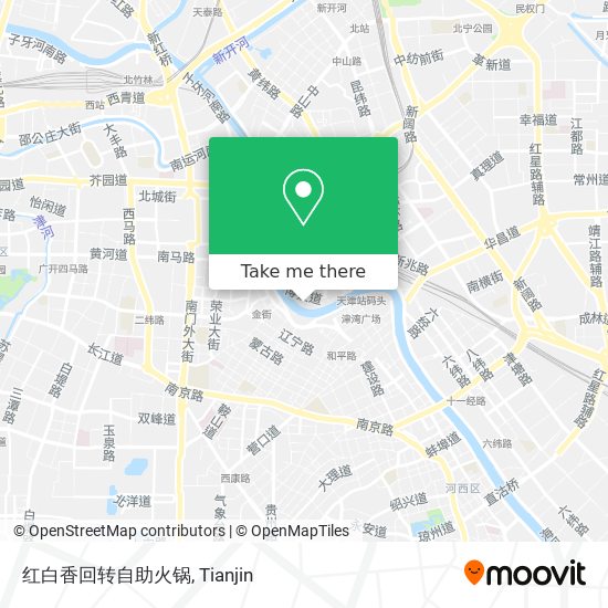 红白香回转自助火锅 map