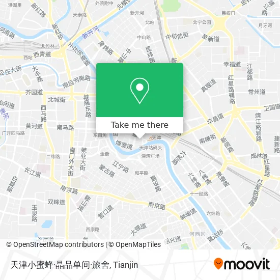 天津小蜜蜂·晶品单间·旅舍 map