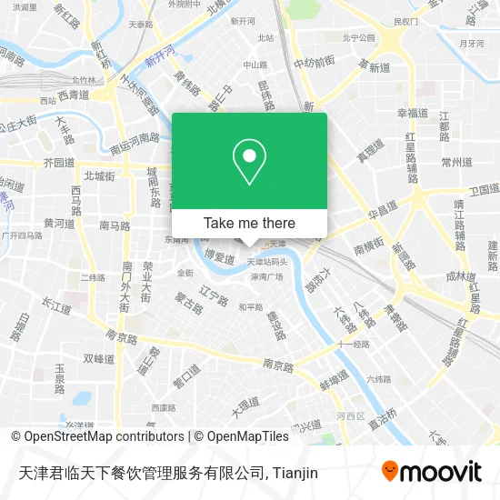 天津君临天下餐饮管理服务有限公司 map
