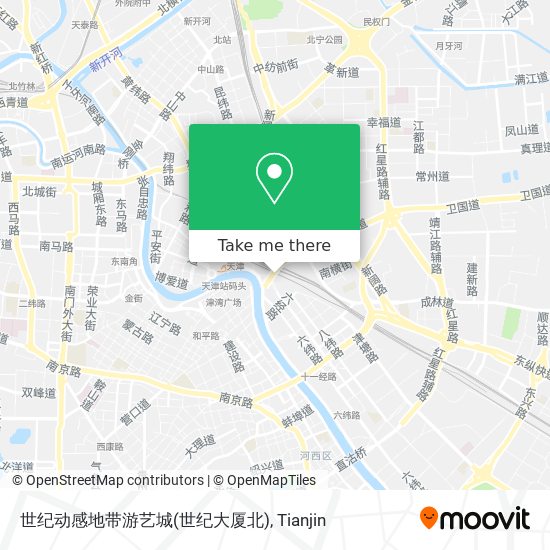 世纪动感地带游艺城(世纪大厦北) map