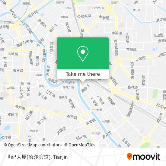 世纪大厦(哈尔滨道) map